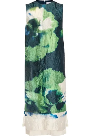 Erdem Robe mi-longue à fleurs