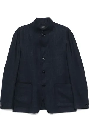 Ermenegildo Zegna Veste boutonnée en serge
