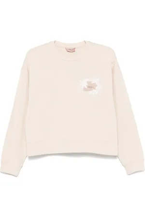 Twin-Set Sweat à patch fleur