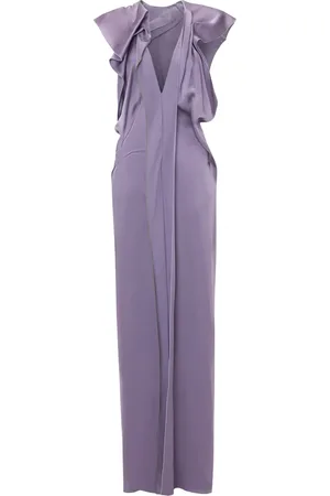Victoria Beckham Robe drapée à col v