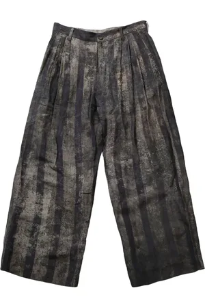 ZIGGY CHEN Pleated wide-leg trousers