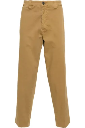 haikure Pantalon chino à taille mi-haute