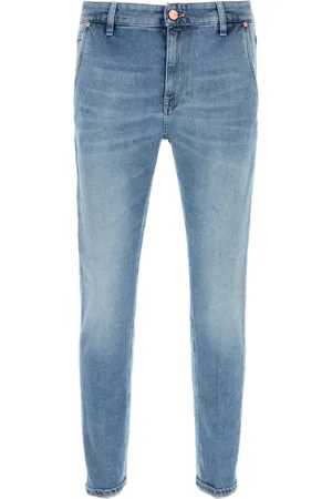 PT Torino Jean skinny à effet légèrement délavé