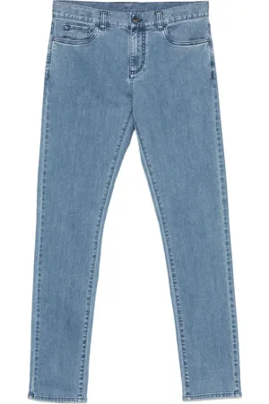 CANALI Jean à patch logo