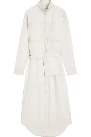 LEMAIRE Robe longue à taille ceinturée