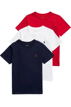 Ralph Lauren Lot de trois t-shirts en coton