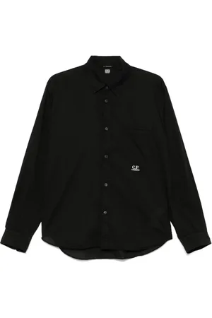 C.P. Company Chemise à logo imprimé