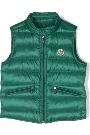 Moncler Gilet matelassé à fermeture zippée