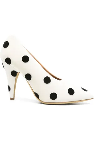 Moschino Escarpins à pois 100 mm