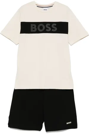HUGO BOSS Ensemble haut-short à logo imprimé