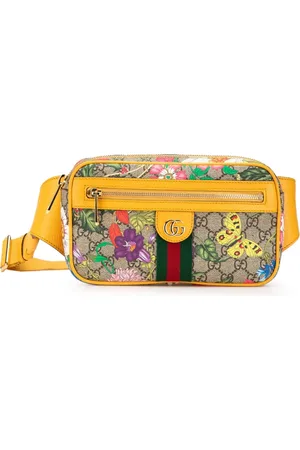 Gucci Petit sac banane Flora Ophidia à motif GG Supreme (2016-présent)