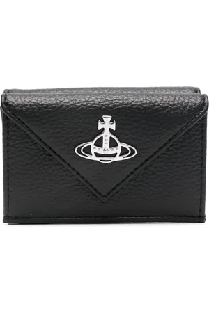 Vivienne Westwood Portefeuille en cuir à plaque Orb