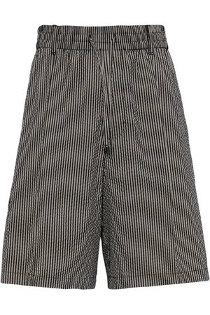 Emporio Armani Short à imprimé vertical