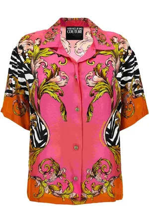 VERSACE T-shirt à imprimé code-barres