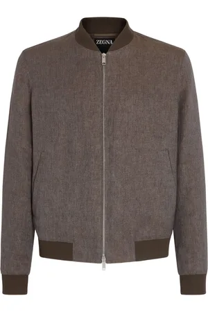 Ermenegildo Zegna Veste bomber Oasi Lino