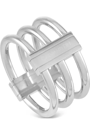 Calvin Klein Bague en acier inoxydable pre-owned