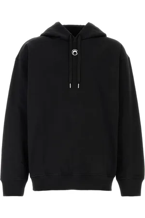 Marine Serre Hoodie à logo brodé