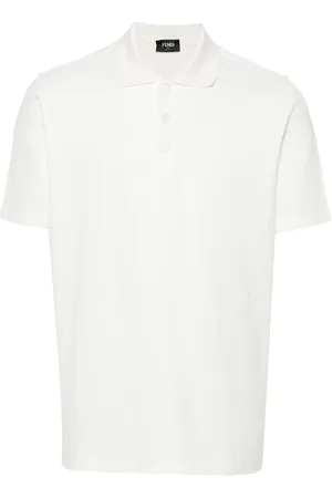 Fendi Chemise en coton à motif FF