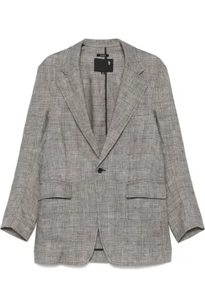 R13 Blazer à motif prince de galles