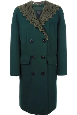 Jean Paul Gaultier Manteau à col brodé