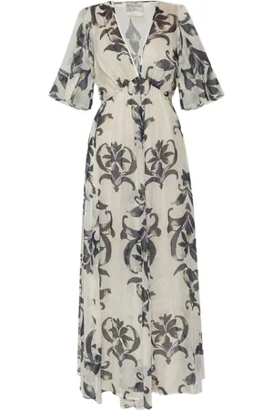FORTE FORTE Robe longue à fleurs