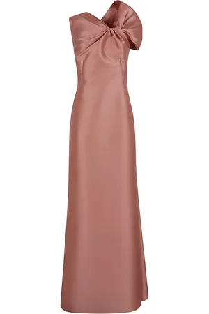 Alberta Ferretti Robe longue à design asymétrique
