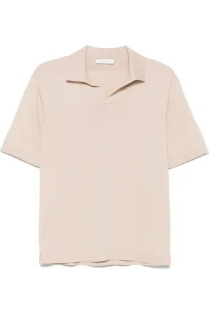 Cruciani T-shirt en maille fine à design nervuré
