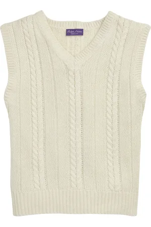 Ralph Lauren Débardeur en maille torsadée