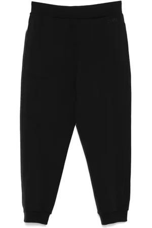 Ermenegildo Zegna Pantalon de jogging à logo brodé