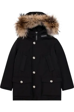 Woolrich Manteau bordé de fourrure