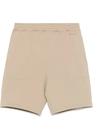 Ermenegildo Zegna Short de sport à logo brodé