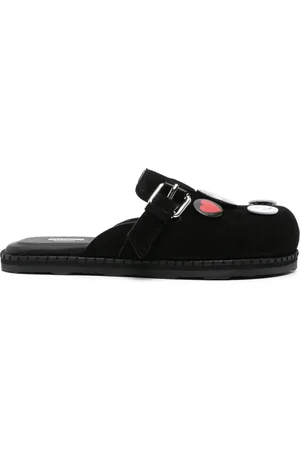 Moschino Chaussons à détail de broche