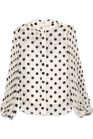 ZIMMERMANN Blouse à col lavallière
