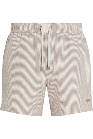 Ermenegildo Zegna Short de bain à design rayé