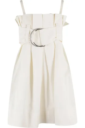 J.W.Anderson Robe courte plissée à taille ceinturée