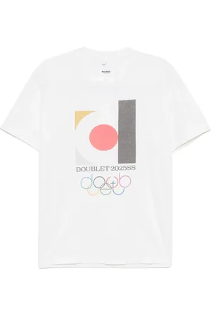 DOUBLET T-shirt 2025Ss à logo