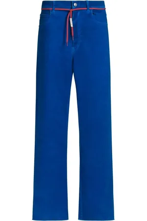 Marni Pantalon en serge à coupe droite