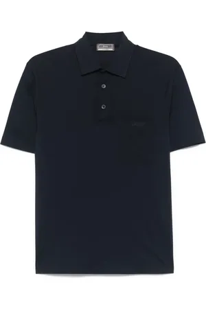 HERNO Polo à logo embossé