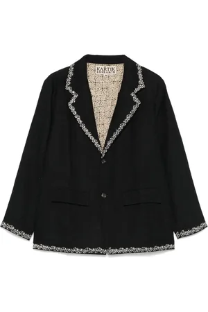 Kartik Research Blazer à broderies