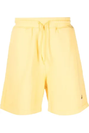Drôle de Monsieur Short en coton à patch logo