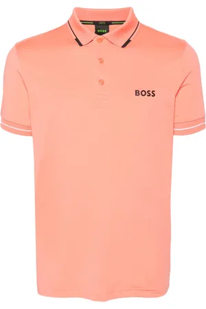 HUGO BOSS Polo à logo imprimé