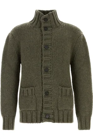 Salvatore Ferragamo Cardigan à col montant