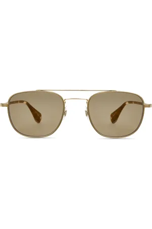 GARRETT LEIGHT Lunettes de soleil CLUBHOUSE II à monture ronde