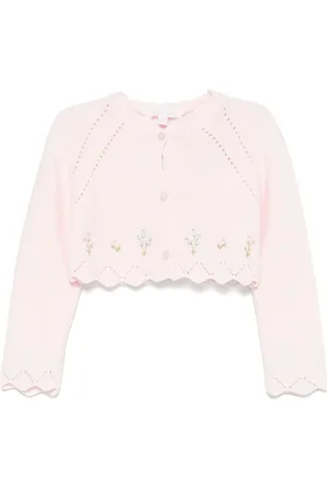PATACHOU Cardigan à fleurs brodées