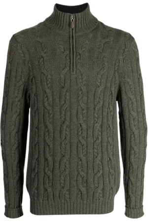 N.PEAL Pull en maille torsadée