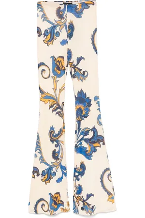 Etro Pantalon à imprimé en all over