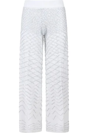 CIRCUS HOTEL Pantalon ample à sequins