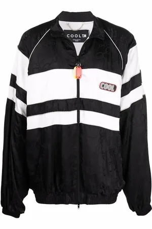 COOL T.M Veste zippée à logo imprimé