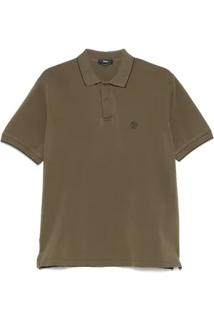 HERNO Polo à logo brodé