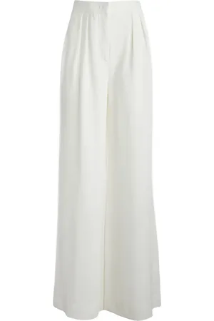 Alberta Ferretti Pantalon à design plissé